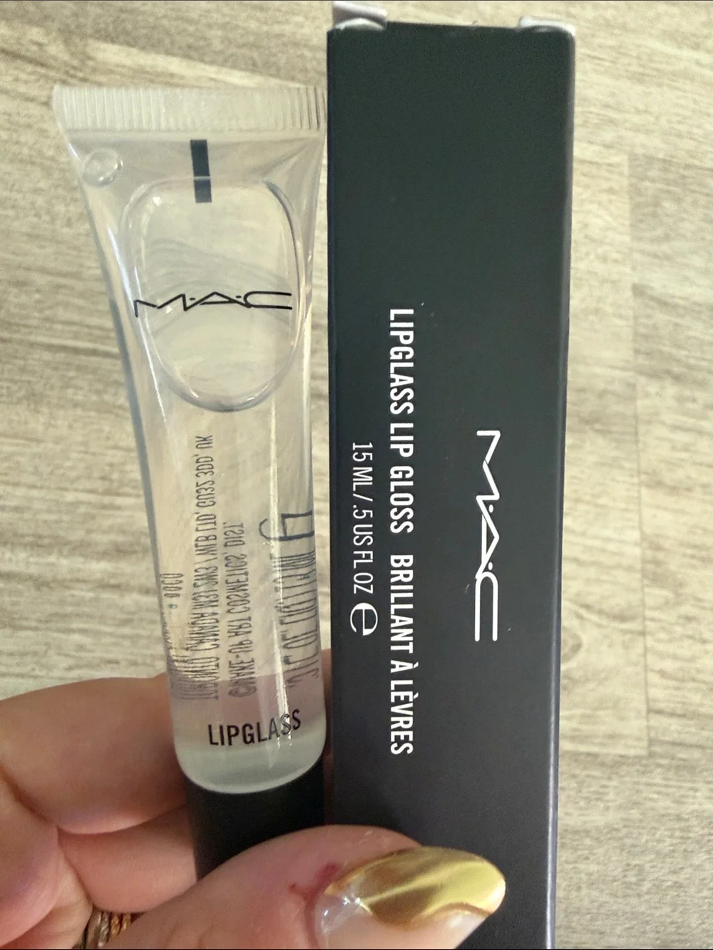 MAC Cosmetics Clear Lipglass High-Shine Gloss